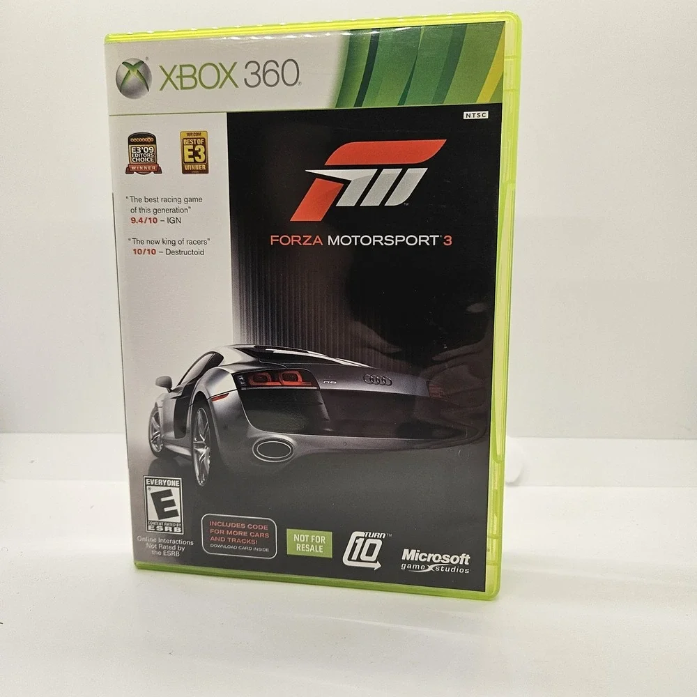 Forza Motorsport 3 Xbox 360 2-Disc Complete Microsoft Racing Game‎